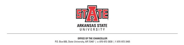 Arkansas State Letterhead