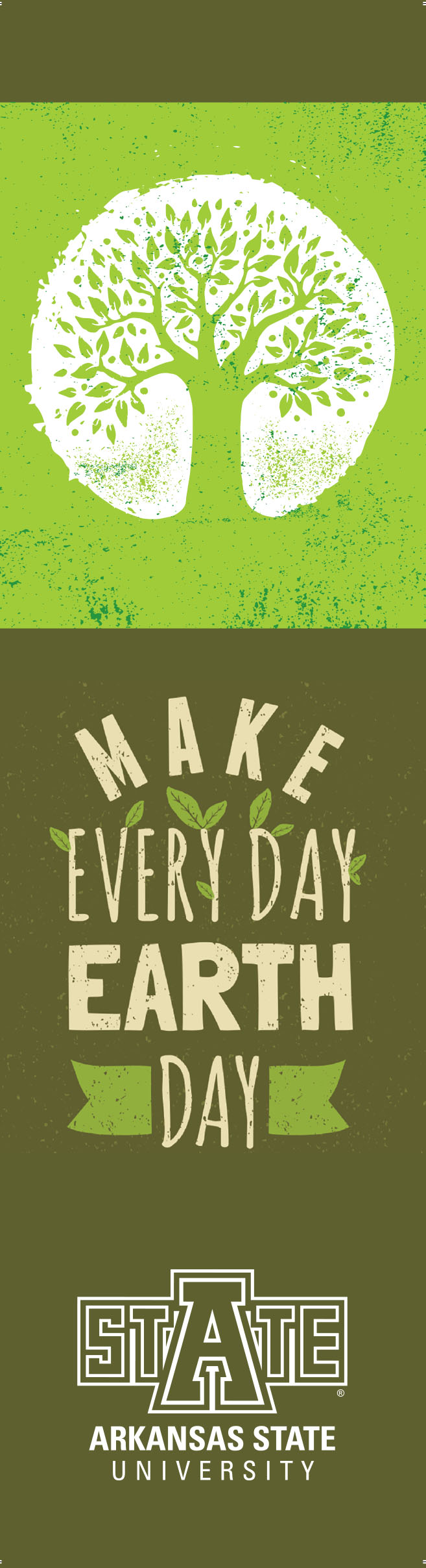 Earthday bookmark