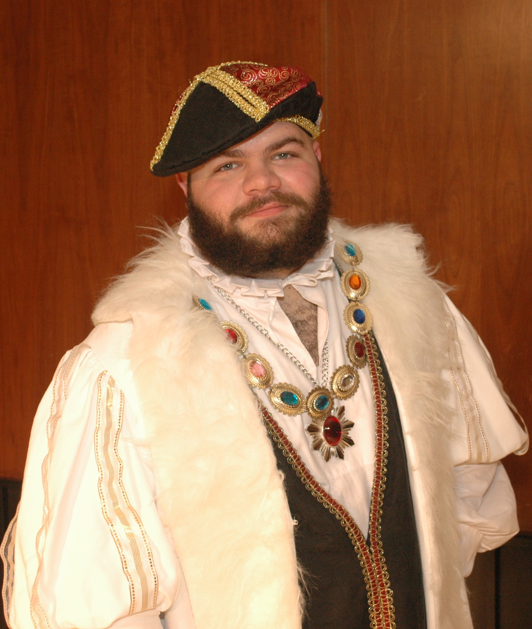 John Phillians as King Henry VIII