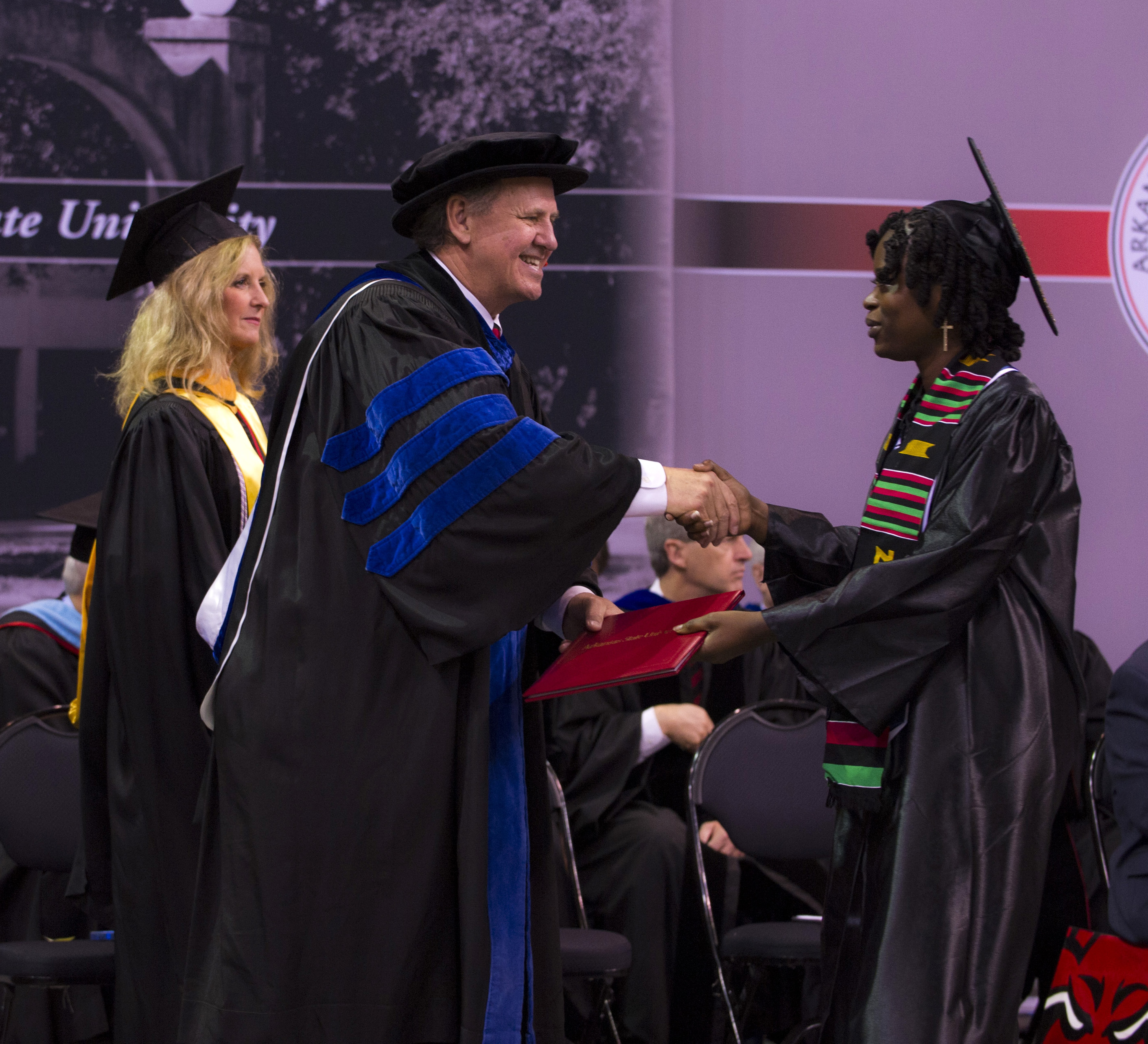 Arkansas State Graduates Receive Diplomas