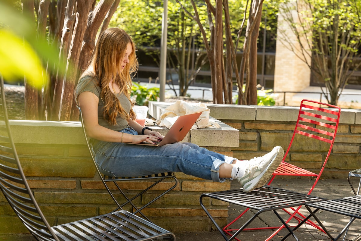 There are study spots across the Arkansas State University campus.