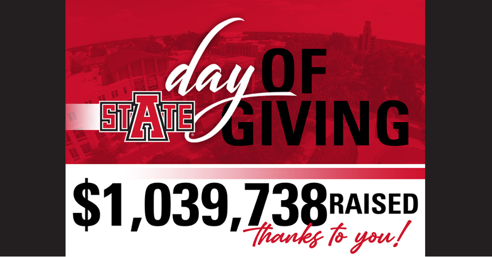 Inaugural Day of Giving Exceeds $1 Million in Gifts and Pledges