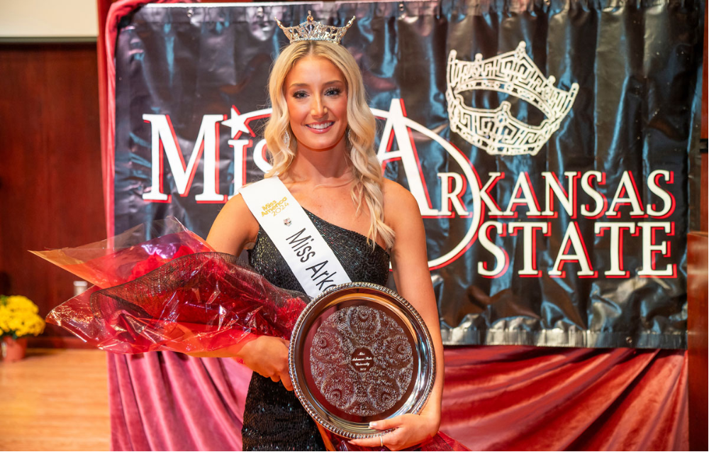 Camryn Ross is Crowned Miss Arkansas State University 2024 at Annual Pageant