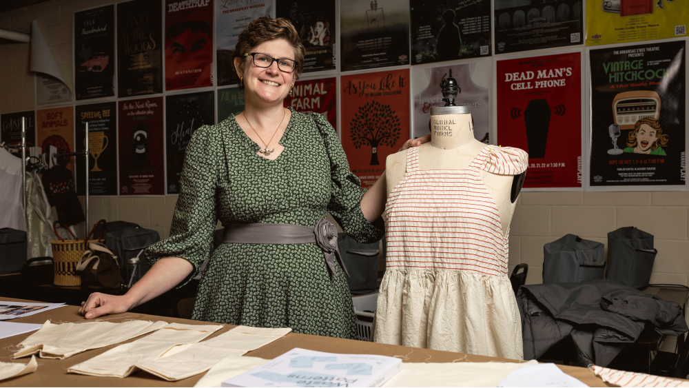 Abernathy Takes Part in England Sabbatical Centered on Costume Technology 