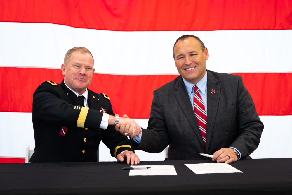 A-State, Arkansas National Guard Sign Memorandum of Understanding