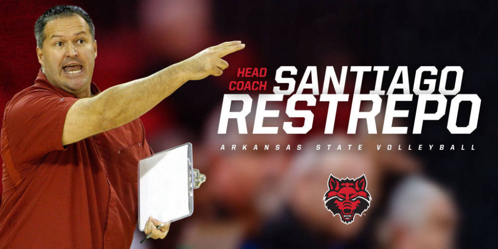 Santiago Restrepo Named A-State Volleyball Coach