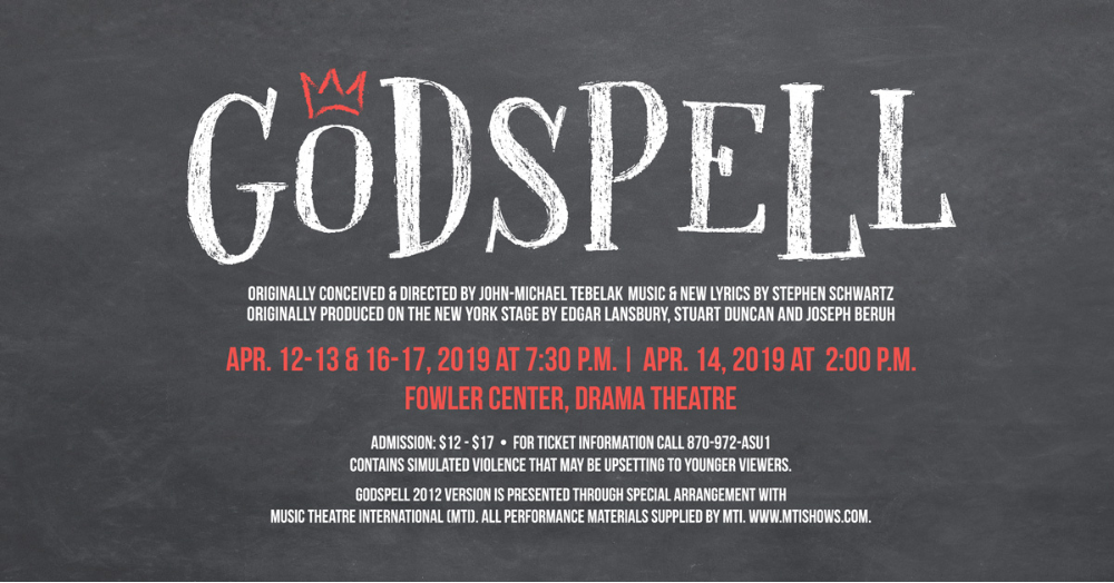 Theatre Brings Production of Musical 'Godspell' to Stage