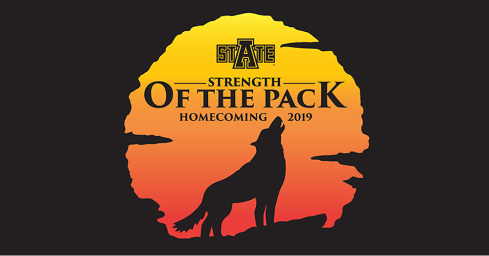 Homecoming Week 2019 Theme is 'Strength of the Pack'