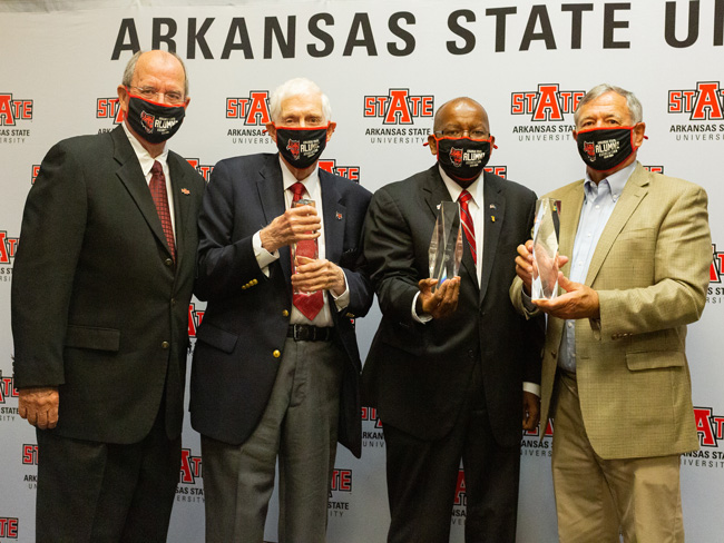 Three Distinguished Alumni of 2020 are Recognized in Campus Ceremony