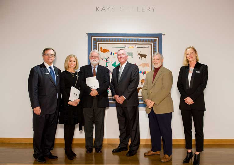 Kays Foundation Endows Gallery in Bradbury Art Museum