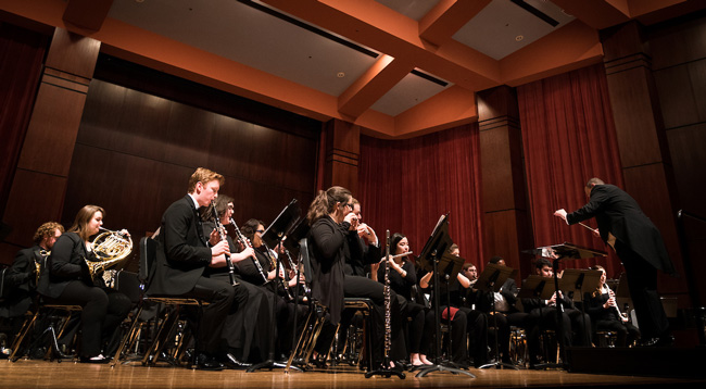 Wind Ensemble to Present Invited Concert at CBDNA Event