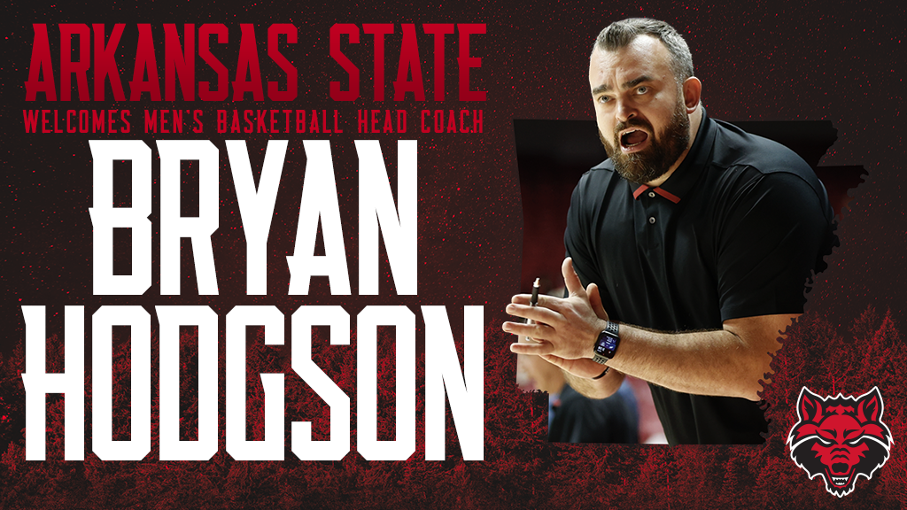 Bryan Hodgson Named A-State Men's Basketball Head Coach