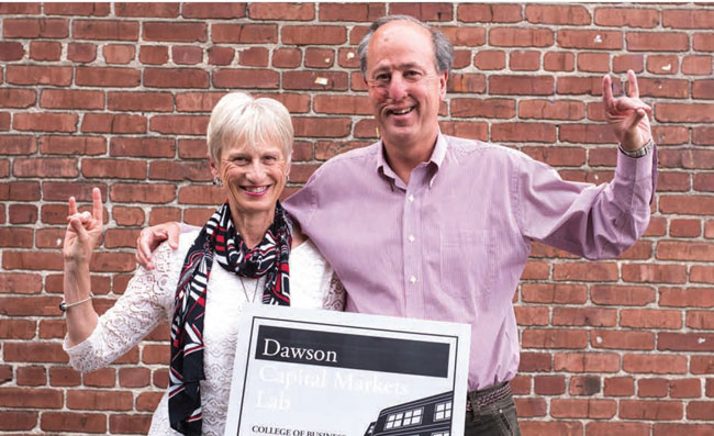 Alumni Scott and Kay Dawson Make  Major Gift to Master of Accountancy  with Data Analytics