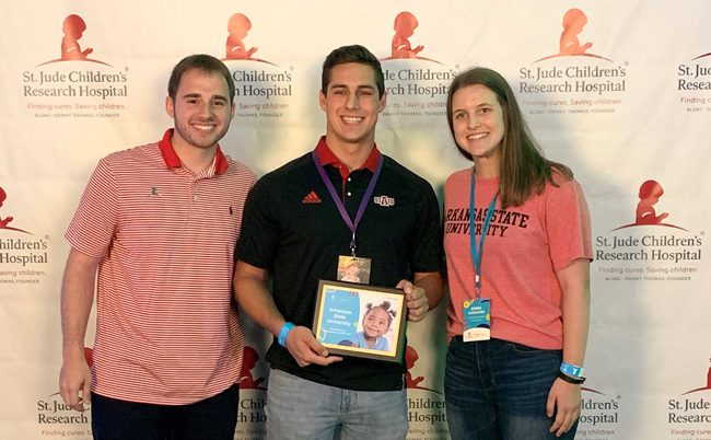 A-State Students Recognized by St. Jude Children's Research Hospital