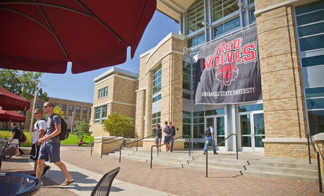 The front of the ASU Student Union