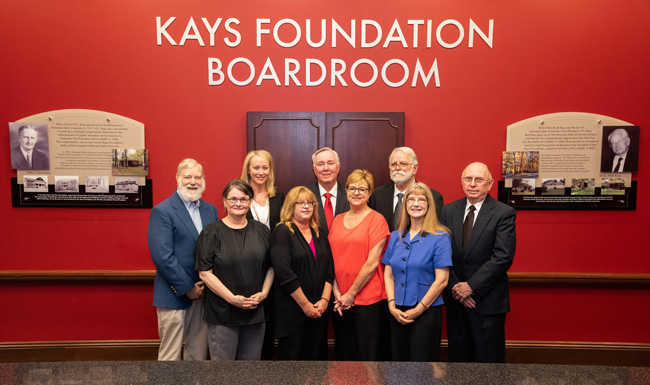 Kays Foundation Unveils New Signage at Cooper Center