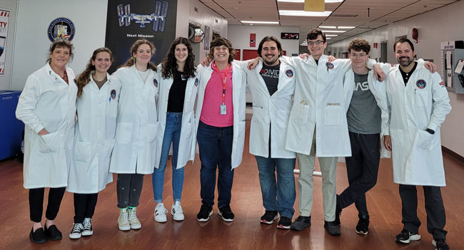 SPOCS WORMS Team Gives Final Report to NASA about Research on Space Station