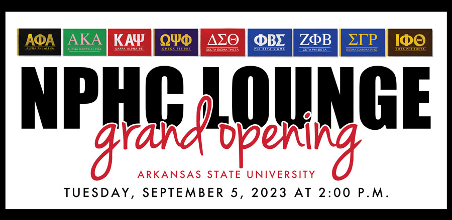 NPHC Lounge Grand Opening Scheduled for Tuesday in Reng Student Union
