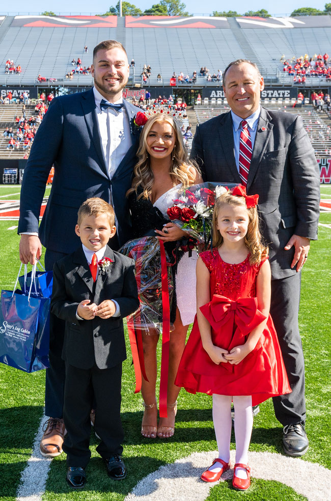 Maddyson Lamb is Queen, Kayne Wilson is King, of A-State's 2021 Homecoming