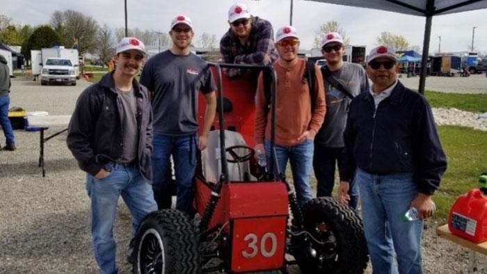 Mechanical Engineering Students Compete with Single-Seat, All-Terrain Sporting Vehicle