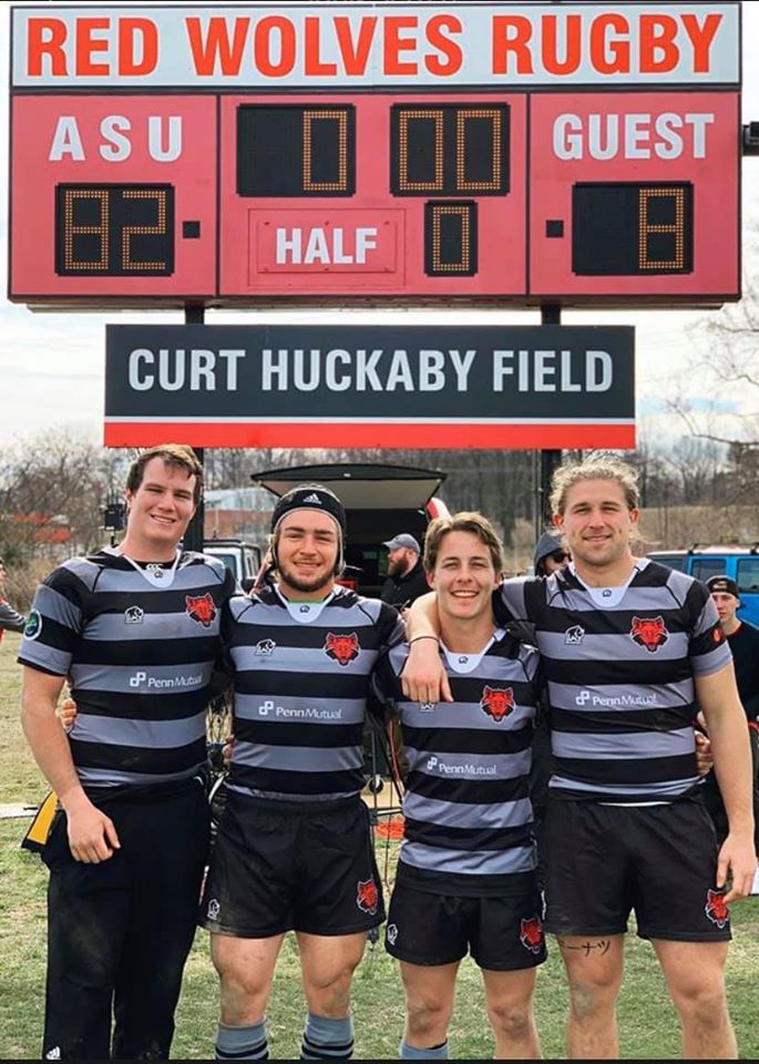 Red Wolf Rugby Club Defeats Clemson, 82-8