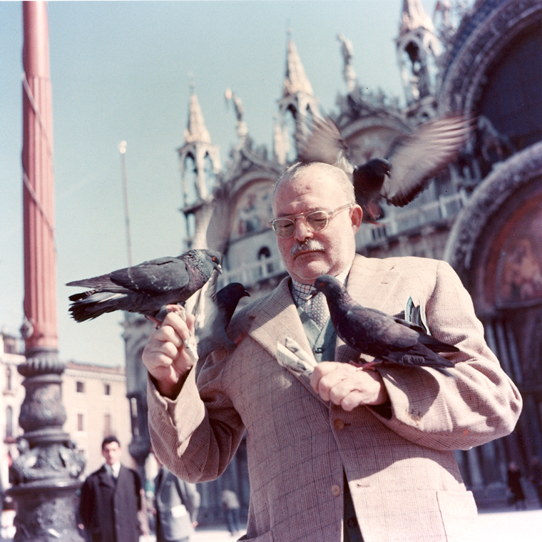Ernest Hemingway in Venice