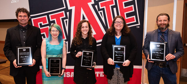 Faculty Achievement Award Winners Announced for 2020-21 during Convocation of Scholars