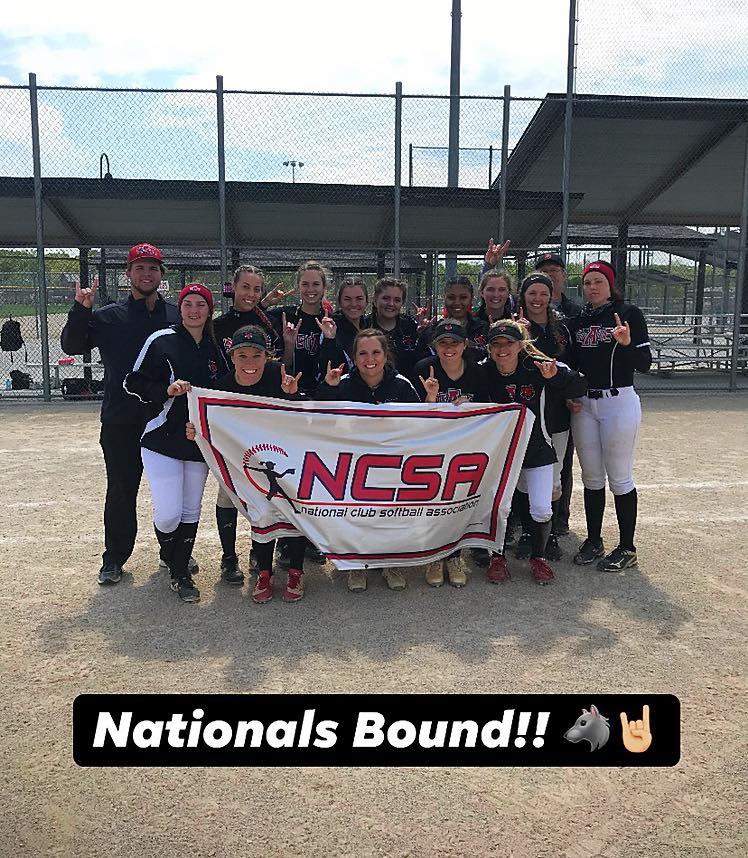 Softball Club Sport Advances to NCSA World Series