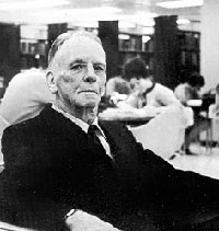 Dean B. Ellis in the Library