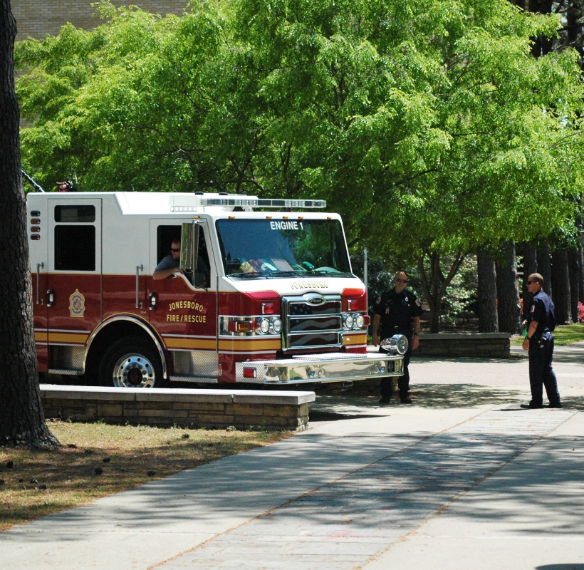 Arkansas State Emergency Responders to Campus for Review of