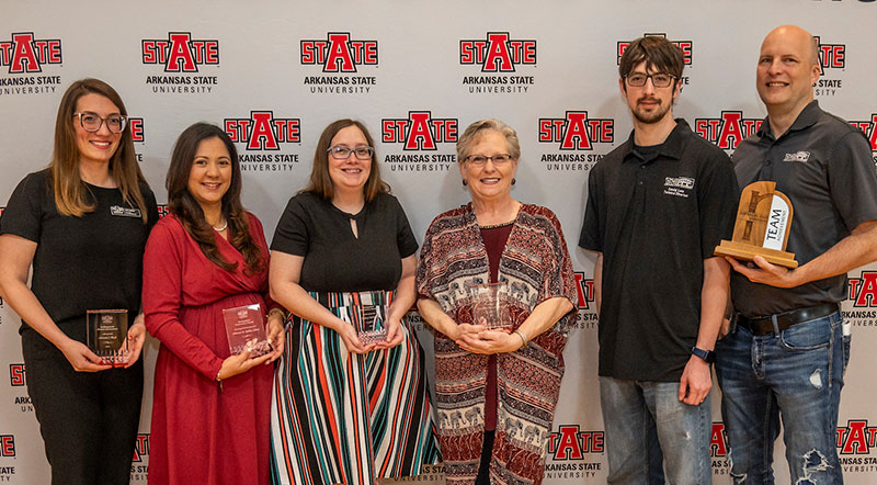 Ceremony Salutes Staff Performance and Years of Service at A-State