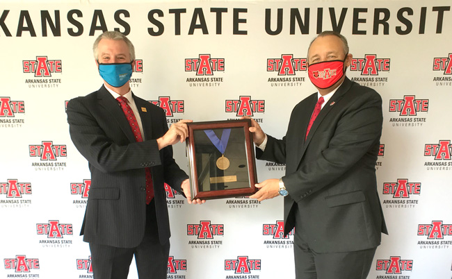 A-State is Recipient of NYIT'S Riland Medal of Public Service