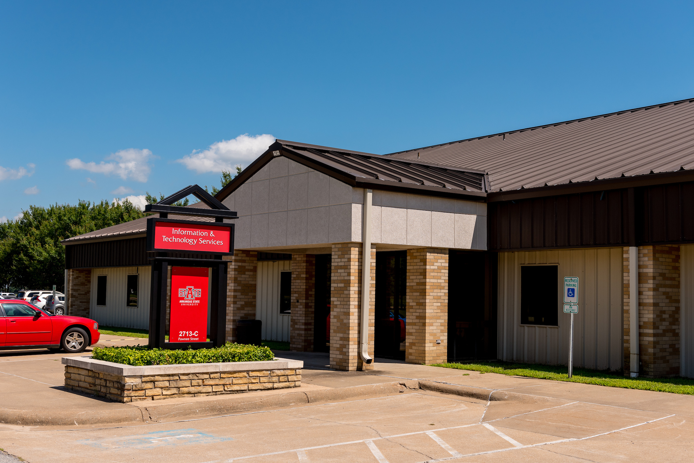 Information Technology Services building at A-State