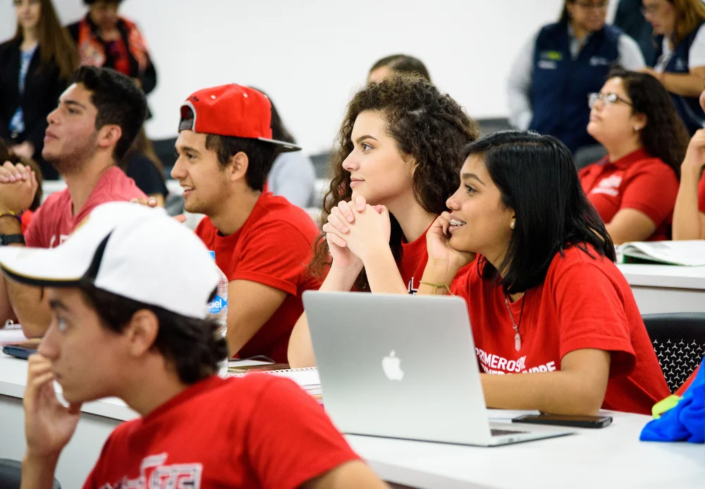 Students in class at the CQ campus